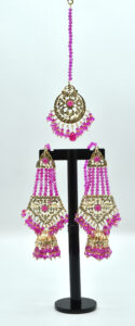 Handmade Bindia+Earrings Motti Sahara