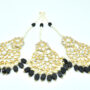 Kundan Earrings+Bindia