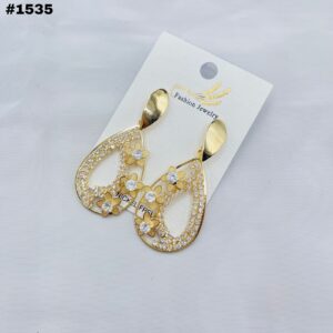 New Extravagant American Diamond Zircon Earings