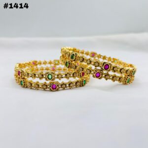 New Beautiful South Indian Four Piece Bangles