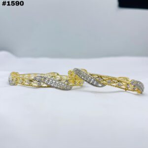 New Beautiful Two Piece Original Zircon Kara