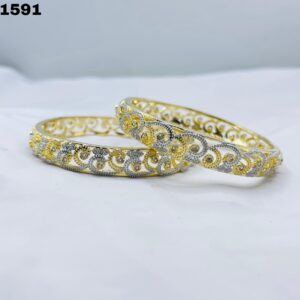 New Beautiful Two Piece Zircon Kara