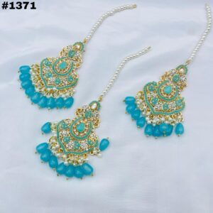 New Beautiful Designer Earings +Bindia
