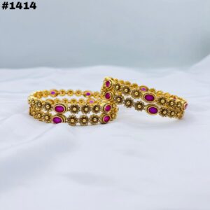 New Elegant Four Piece South Indian Bangles